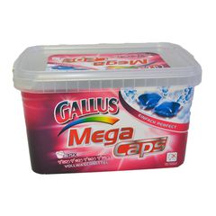 Гелевые капсулы для стирки Gallus Mega caps 32 шт.