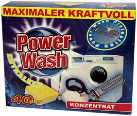 Таблетки от накипи Power Wash (40шт)