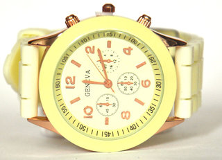 Часы geneva b лимонный