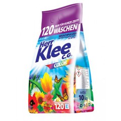 Бесфосфатный стиральный порошок Klee Color 10 кг 120 стирок