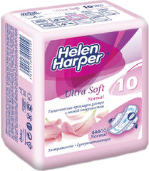 Прокладки женские гигиенические Helen Harper Ultra Soft Normal 10 шт (3 кап.)