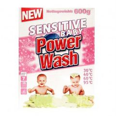 Стиральный порошок Power Wash Baby Sensitive 600 г